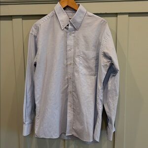 👔 Forsyth Light Blue Men's Dress Shirt - Size Large